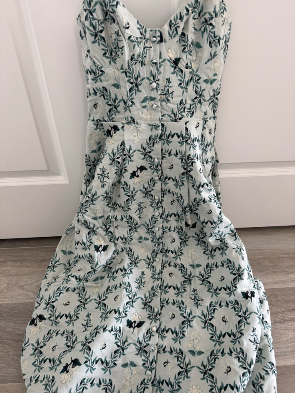 NWOT VICI floral midi dress - Picture 3 of 5